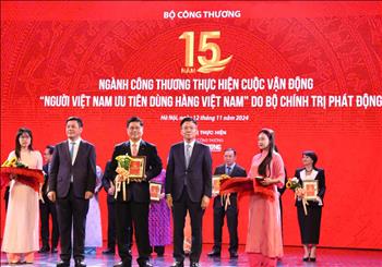 Bộ Công Thương tổ chức Gala 15 năm thực hiện Cuộc vận động 