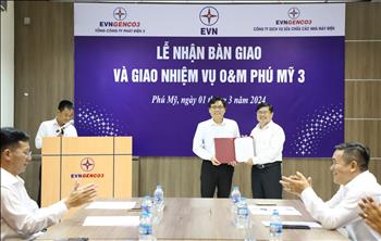 EPS tiếp nhận quản lý vận hành, sửa chữa Nhà máy điện Phú Mỹ 3