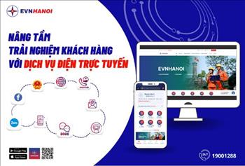 Hiệu quả từ số hóa hoạt động kinh doanh và dịch vụ khách hàng của EVNHANOI