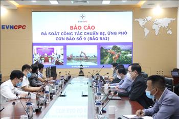 EVNCPC: Hoàn tất các phương án ứng phó bão RAI