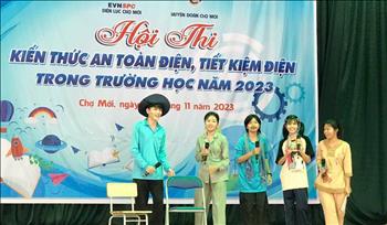 Điện lực Chợ Mới tổ chức cuộc thi Tiết kiệm điện trong trường học năm 2023