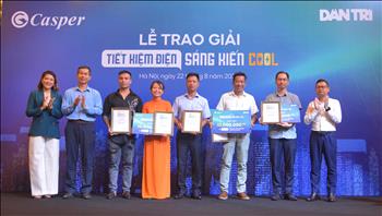 Trao giải cuộc thi “Tiết kiệm điện – Sáng kiến cool”