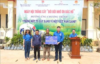 EVNCPC: Trồng 1.000 cây xanh, tạo sinh kế cho người dân