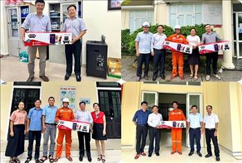 Công đoàn Công ty Điện lực Thừa Thiên Huế tặng 17 máy sấy quần áo cho Công đoàn trực thuộc