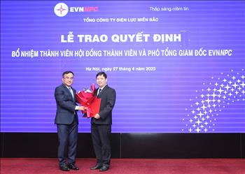 Công bố quyết định bổ nhiệm Thành viên Hội đồng thành viên và Phó Tổng giám đốc EVNNPC