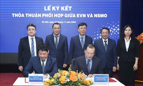 EVN và NSMO ký kết thỏa thuận phối hợp