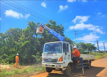 Công ty Điện lực Đắk Nông: Đảm bảo an toàn điện trong mùa mưa bão