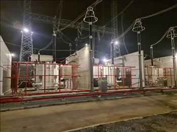 Hoàn thành toàn bộ công trình Trạm biến áp 500kV Nghi Sơn