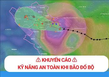 Khuyến cáo an toàn khi bão Yagi đổ bộ