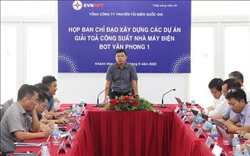 Cụm công trình giải tỏa công suất Nhà máy Nhiệt điện BOT Vân Phong 1 trên đường về đích