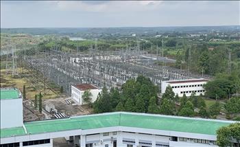 Nghiệm thu đóng điện công trình nâng công suất Trạm biến áp 220/110kV Trị An