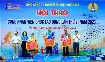 EVNNPT tổ chức thành công hội thao chào mừng 15 năm thành lập 