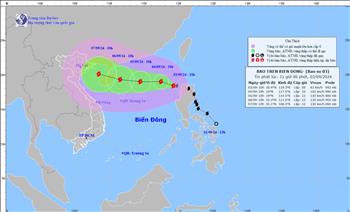 Bão số 3 vào biển Đông, Thủ tướng chỉ đạo khẩn trương ứng phó