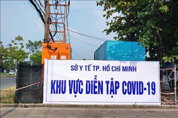 EVNHCMC: Đảm bảo điện phục vụ buổi diễn tập kích hoạt lại Bệnh viện dã chiến số 13