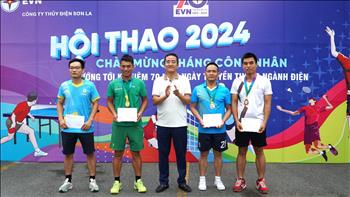 Công ty Thủy điện Sơn La tổ chức hội thao hưởng ứng Tháng Công nhân 2024