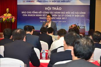 Khách hàng chấm EVNNPC đạt 7,86 điểm