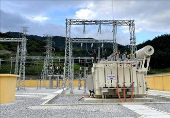 EVNNPC đóng điện Trạm biến áp 110kV Mường Chà, tỉnh Điện Biên