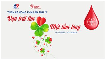 Bộ nhận diện Tuần lễ hồng EVN lần IX - năm 2023