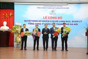 Công bố các quyết định bổ nhiệm Hội đồng thành viên EVNHANOI