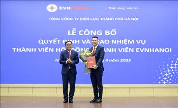 Công bố quyết định bổ nhiệm Thành viên Hội đồng Thành viên EVNHANOI