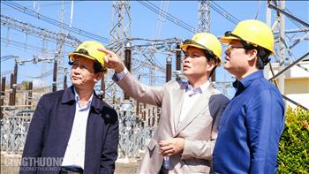 Bộ trưởng Bộ Công Thương thăm và làm việc tại Trạm biến áp 500kV Pleiku 2