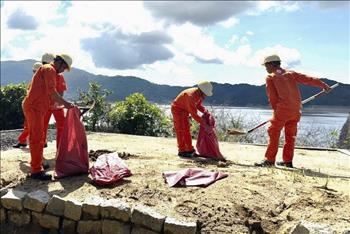 Diễn tập phòng, chống thiên tai và tìm kiếm cứu nạn tại công trình Thủy điện Đa Nhim