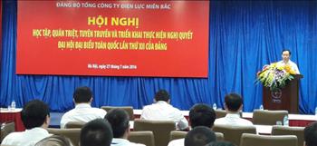 EVNNPC quán triệt Nghị quyết Đại hội đại biểu toàn quốc lần thứ XII của Đảng