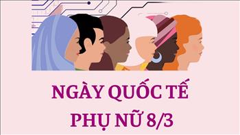 Infographic: Ngày Quốc tế Phụ nữ - những dấu mốc lịch sử