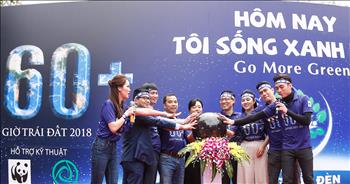 Khởi động Chiến dịch Giờ trái đất 2018: Go more Green -  Hôm nay tôi sống xanh hơn