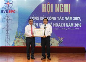 EVNSPC hoàn thành xuất sắc nhiệm vụ được giao năm 2017