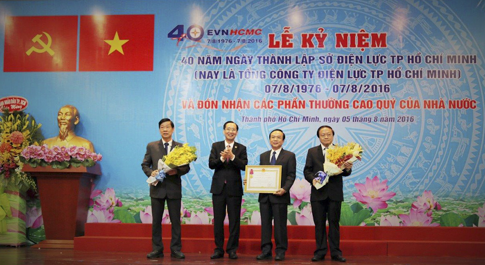 40 năm, evn, evnhcmc, thành phố hồ chính minh